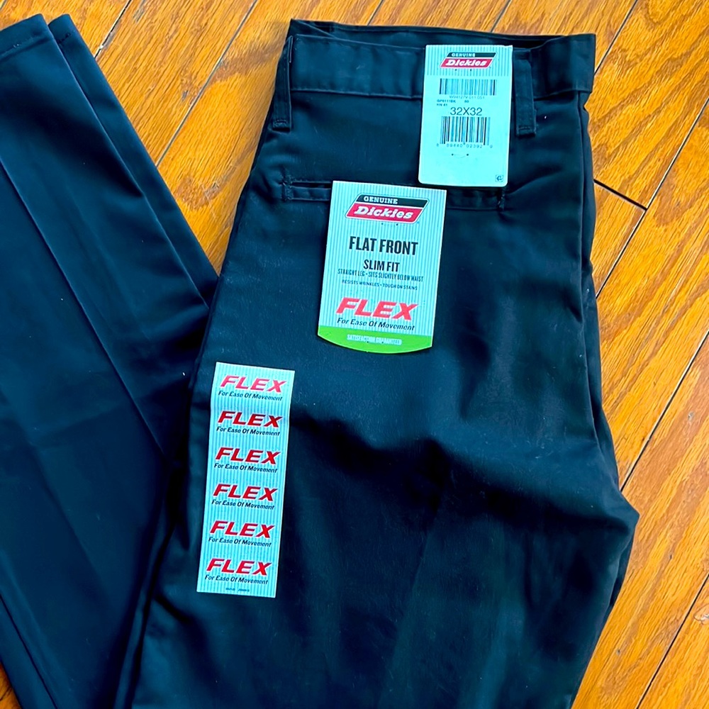 New Dickies flex pants - black